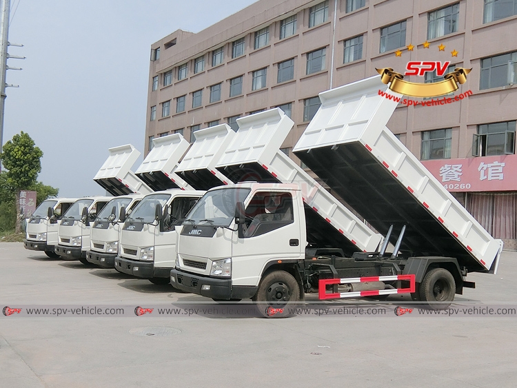 Tipper Truck JMC - 5 units -LF Tipper Truck JMC - 5 units -LF